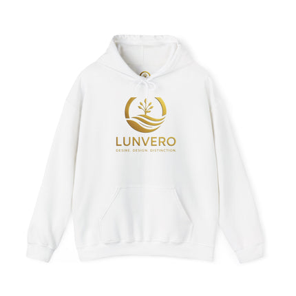 LUNVERO Unisex Hooded Sweatshirt   DESIRE. DESIGN. DISTINCTION.