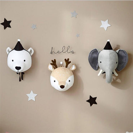 Nordic Animal Head Wall Decoration