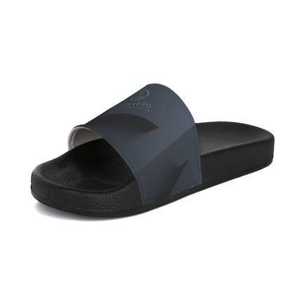 LUNVERO Navy Blue Slides Premium Comfort Stylish Slide Sandals Unisex