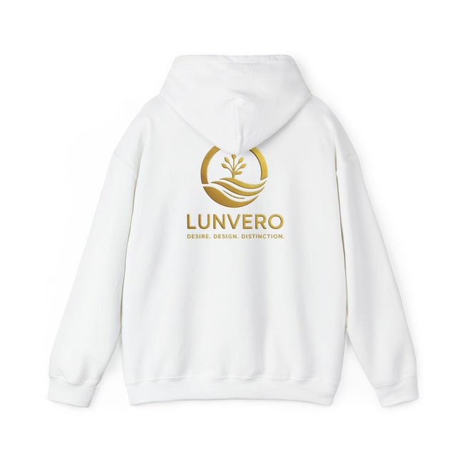 LUNVERO Unisex Hooded Sweatshirt   DESIRE. DESIGN. DISTINCTION.