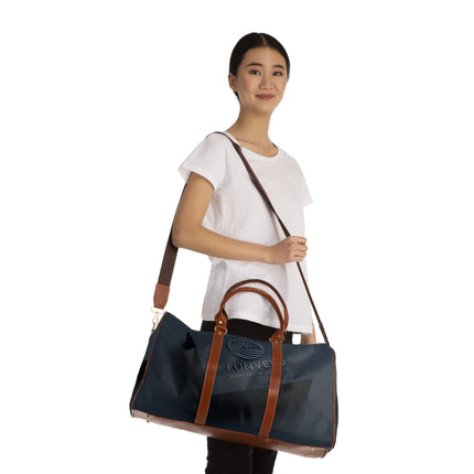 LUNVERO Premium Waterproof Travel Bag  Midnight Navy Edition