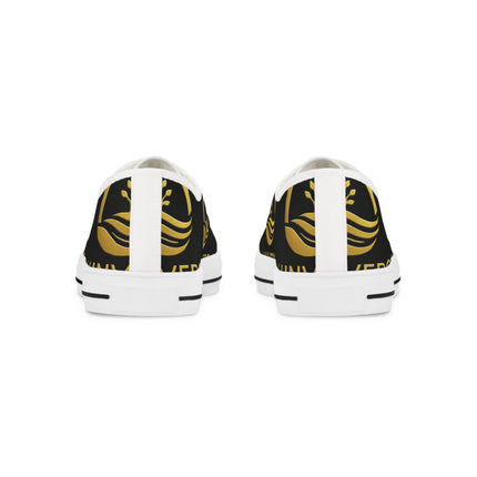 LUNVERO Black & Gold Limited Edition Sneakers, Everyday Wear, Gift for Him