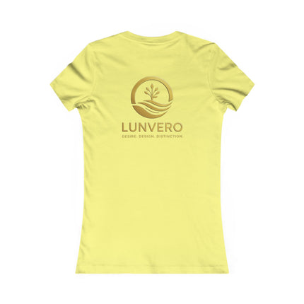 LUNVERO Gold Edition Women’s T-Shirt – Special Collection