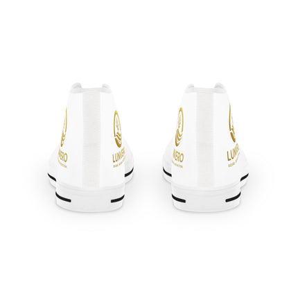 LUNVERO Gold Edition High-Top Sneakers