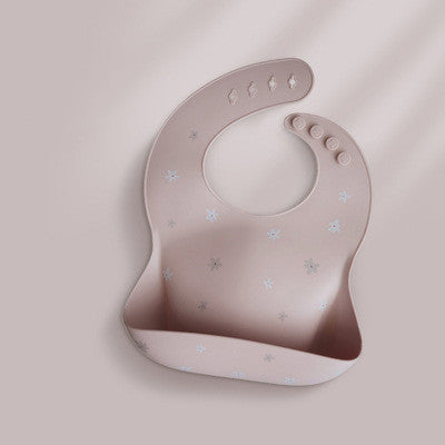 Waterproof Silicone Baby Bib – Soft, Adjustable & Easy to Clean