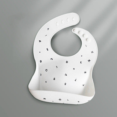 Waterproof Silicone Baby Bib – Soft, Adjustable & Easy to Clean