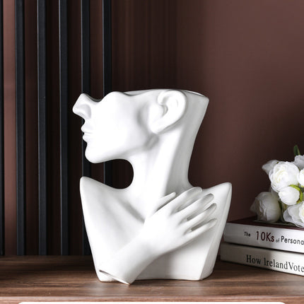 Modern Nordic Style Creative Portrait Vase