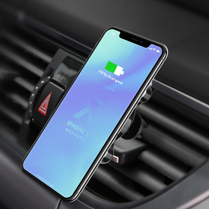 QI Magnetic Car Mount Wireless Charger