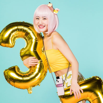 Metal Mobile Phone Pendant – Decorative Rear Panel Lanyard