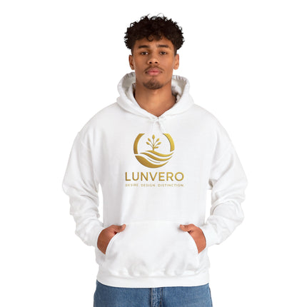 LUNVERO Unisex Hooded Sweatshirt   DESIRE. DESIGN. DISTINCTION.