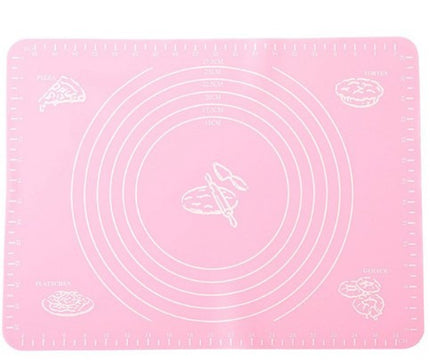 Silicone Baking Mat for Pastry Rolling with Measurements Pastry Rolling Mat, Reusable Non-Stick Silicone Baking Mat