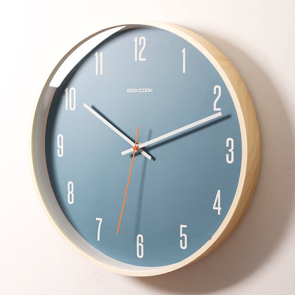 minimalist silent wall clock
