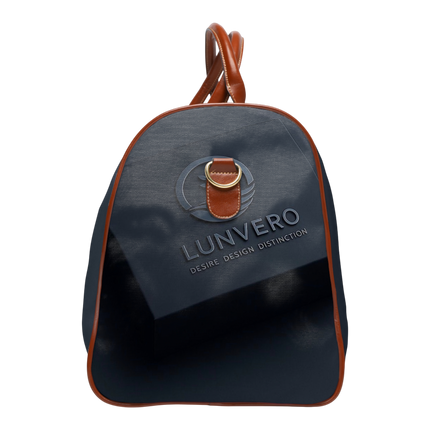LUNVERO Premium Waterproof Travel Bag  Midnight Navy Edition