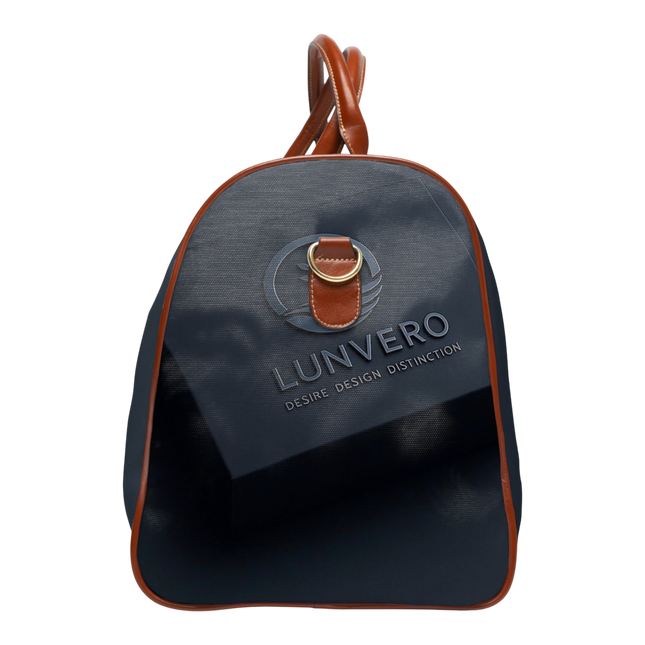 LUNVERO Premium Waterproof Travel Bag  Midnight Navy Edition