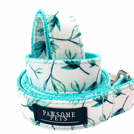 Bundle of 2 Rope Leashes Mint Green Step In Harness-2