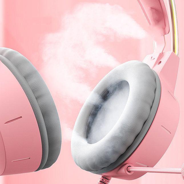 LUNVERO X7 Gaming Headset with LED Lighting & Mic