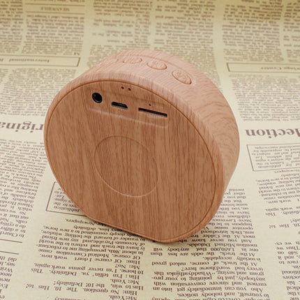 LUNVERO A60 Wood Grain Bluetooth Speaker