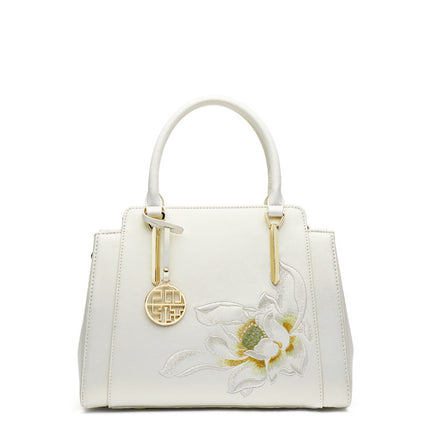 Legacy Bloom: High-End Handbag with Purposeful Elegance