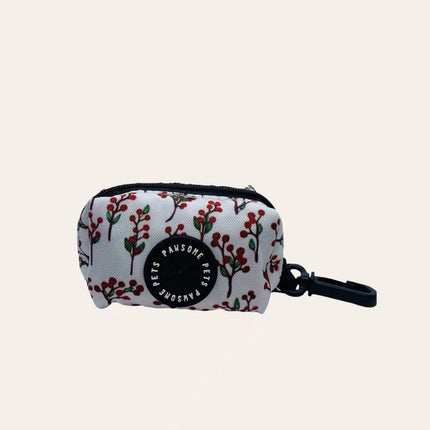 WASTE BAG HOLDER-RED FLORAL-3