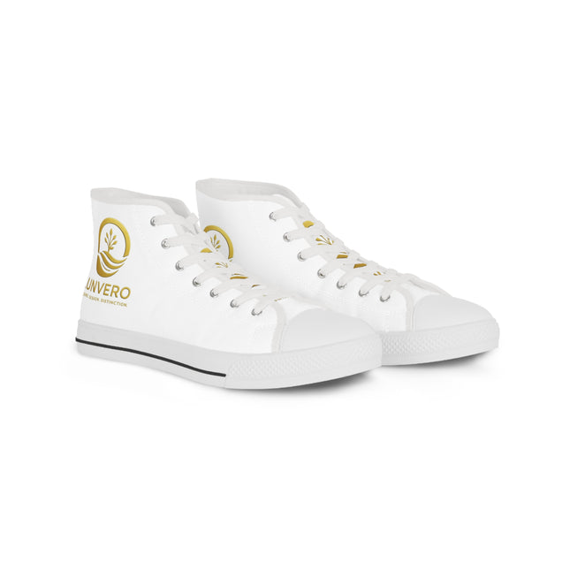 LUNVERO Gold Edition High-Top Sneakers