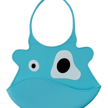 Monster Design Waterproof Silicone Baby Bib – Fun & Mess-Free Feeding