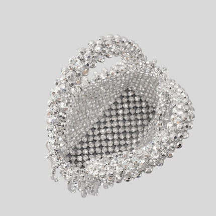 Beaded Acrylic Bucket Bag – Chic, Modern & Eye-Catching