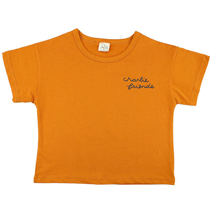 Casual Khaki Cotton Shirt – Comfortable Everyday Wear for Kids & Adults