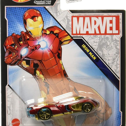 Hot Wheels Character Cars - Marvel Iron Man-0