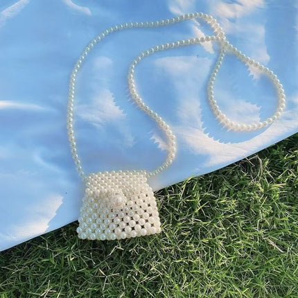 Elegant Imitation Pearl Handbag – Chic, Lightweight & Versatile