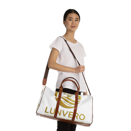 LUNVERO Gold & Silver Limited Edition Waterproof Durable Travel Bag