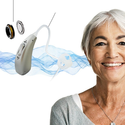 Wireless invisible hearing aid