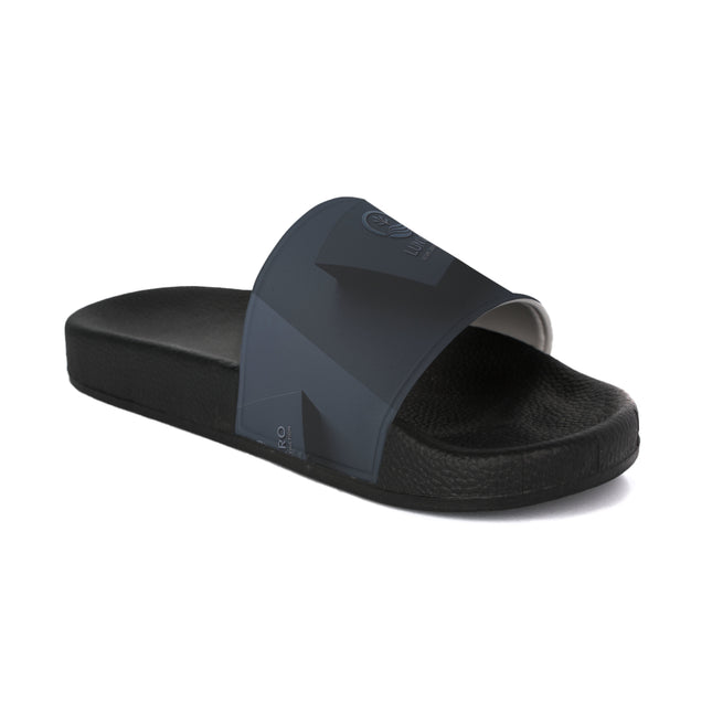 LUNVERO Navy Blue Slides Premium Comfort Stylish Slide Sandals Unisex