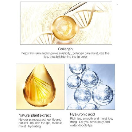 10pcs Golden Lip Masks