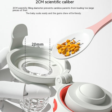 Baby Silicone Fruit Feeder & Teether – Safe & Soothing for Little Ones