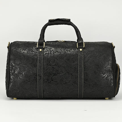 Heritage Solace: Vintage Style Satchel in Crazy Horse Leather