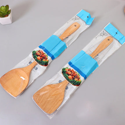 Spatule de cuisine en bois, cuillère à riz, accessoires, spatule en bois, ustensile de cuisine pour dessert, cuisine à domicile, soupe