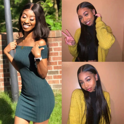 Bone Straight 13A Grade Human Hair Bundles With Closure Malaysian Unprocessed Frontal Tissage Bresiliens Bone Straight Virgin