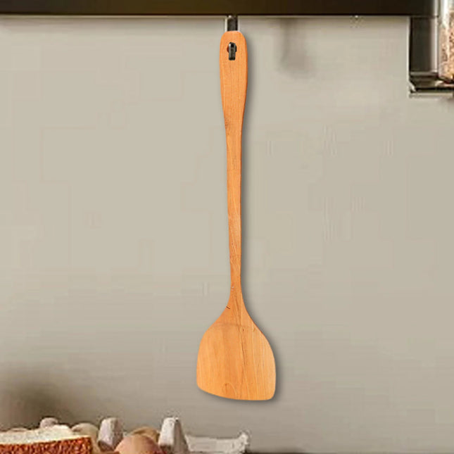 Spatule de cuisine en bois, cuillère à riz, accessoires, spatule en bois, ustensile de cuisine pour dessert, cuisine à domicile, soupe