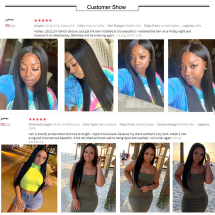 Bone Straight 13A Grade Human Hair Bundles With Closure Malaysian Unprocessed Frontal Tissage Bresiliens Bone Straight Virgin