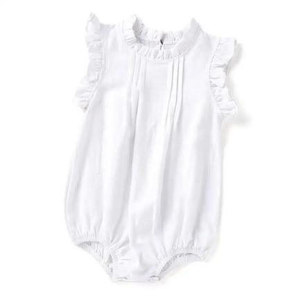 Infant Baby Boys Girls Pure Color Rompers Clothing New 0-2Yrs Spring Autumn Kids Boy Girl Loose Rompers Clothes