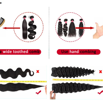 30Inch Body Wave Bundles Brazilian Hair Bundles Hair Weave 1/3/4 pcs For Woman Hair Extensions Weave Extensions 3/4 Bundles Remy