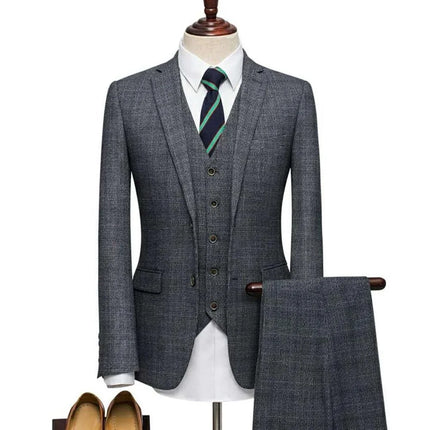 Handmade High Quality Mtm Made to Measure Bespoke Custom Men Suit with Low Price