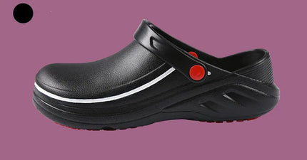 Summer Men Sandals EVA Unisex Slippers Non-slip Waterproof Oil-proof Shoes for Chef Master Hotel Restaurant Slippers