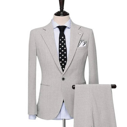 Handmade High Quality Mtm Made to Measure Bespoke Custom Men Suit with Low Price