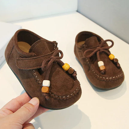 Collection Printemps-Automne 2025 Version Coréenne pour Chaussures Enfants Birkenstock Nouvelle Mode Cuir Fille Semelle Souple Garçon