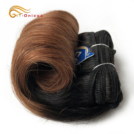 Curly Hair Bundles Indian Human Hair Weave Bundles 4Pcs/Lot Short Hair Products Wavy Bundles Human Hair Extensions