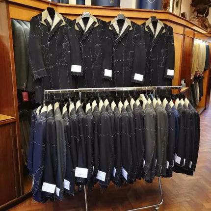 Mtm Made to Measure Custom Pant Coat Design Wedding Suits Men Suit