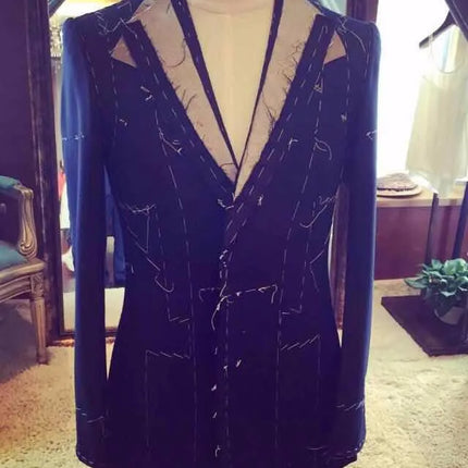 Mtm Made to Measure Custom Pant Coat Design Wedding Suits Men Suit