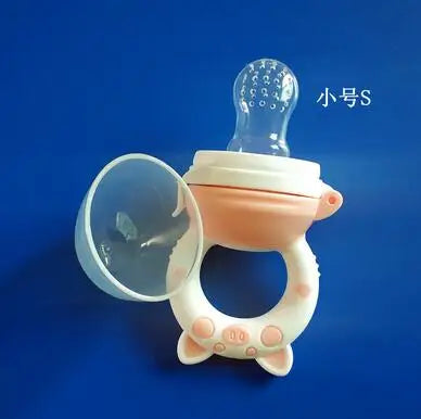 Newborn Baby Fresh Food Feeder Bottle Trainning to Eat Fruit Grinding Stick Baby Feeding Supplementary Food Bag Bottle Cup