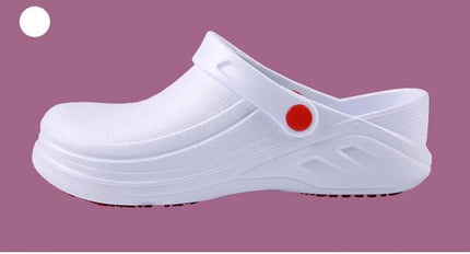 Summer Men Sandals EVA Unisex Slippers Non-slip Waterproof Oil-proof Shoes for Chef Master Hotel Restaurant Slippers